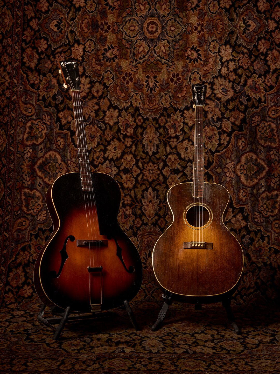 Two tenor guitars