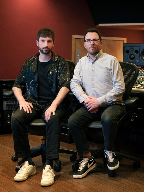 Adam Lukas and Jacob Shea of Bleeding Fingers Music