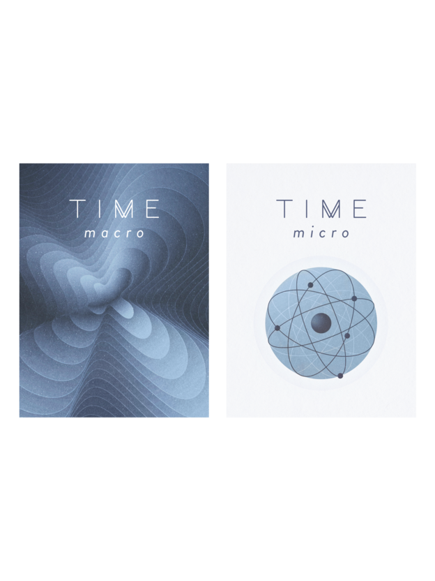 The cover art for TIME macro and TIME micro