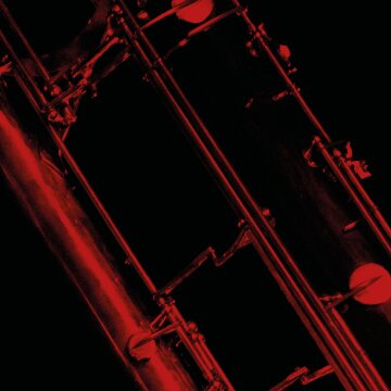 Stylized close-up of a woodwind instrument