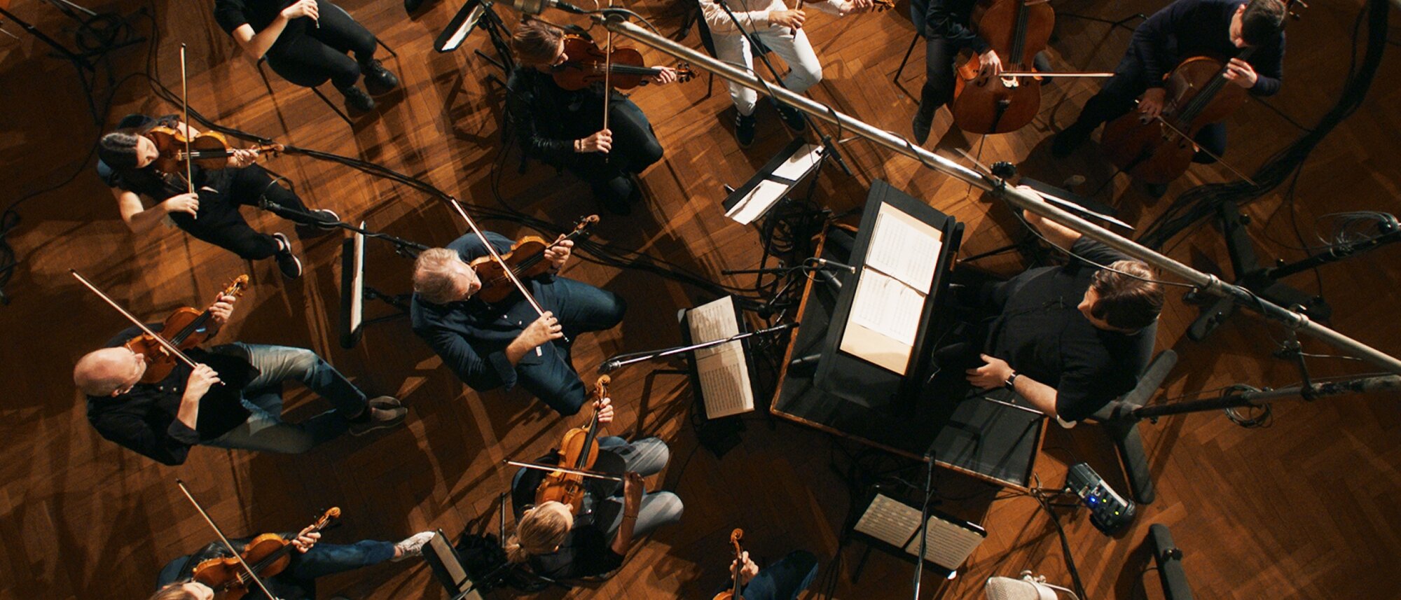 Recording Berlin Con Sordino Strings
