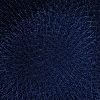 Abstract blue spirals