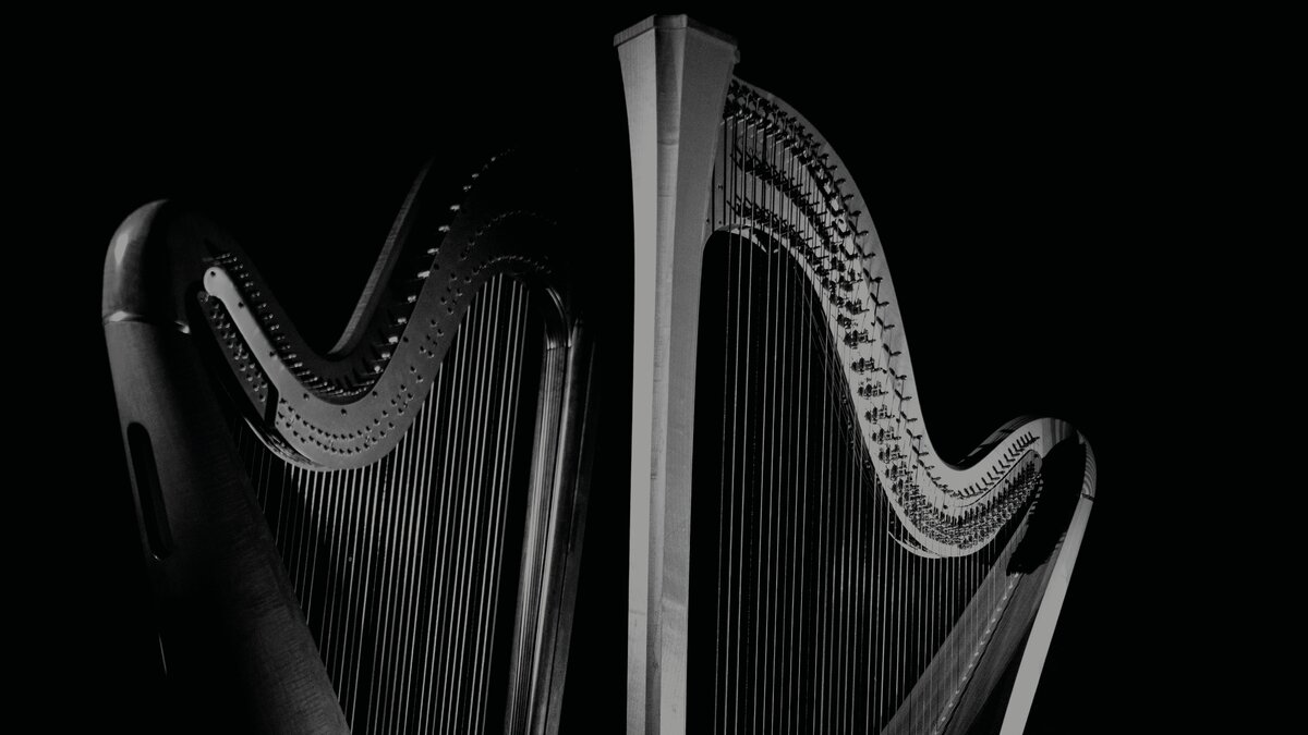 Two harps