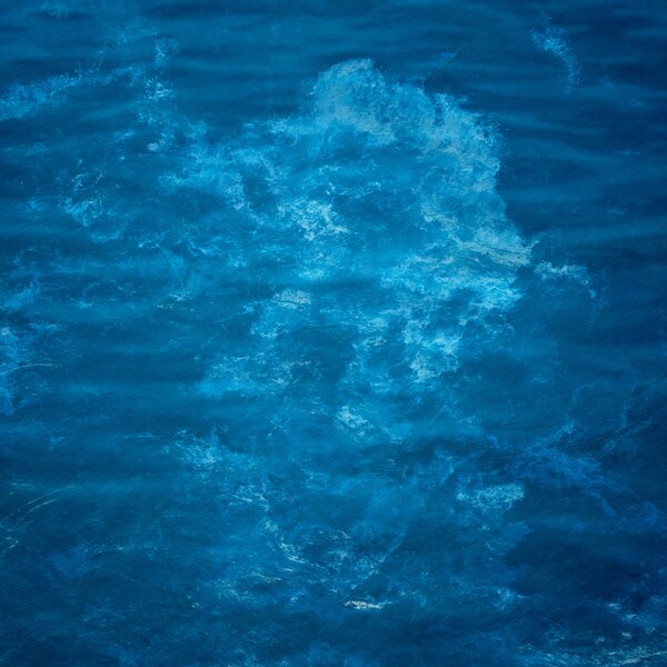 Abstract blue, watery art