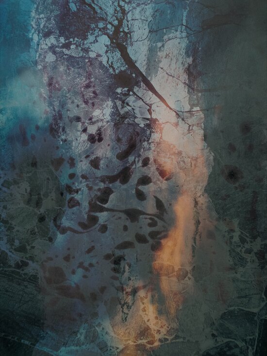 Abstract apocalyptic art