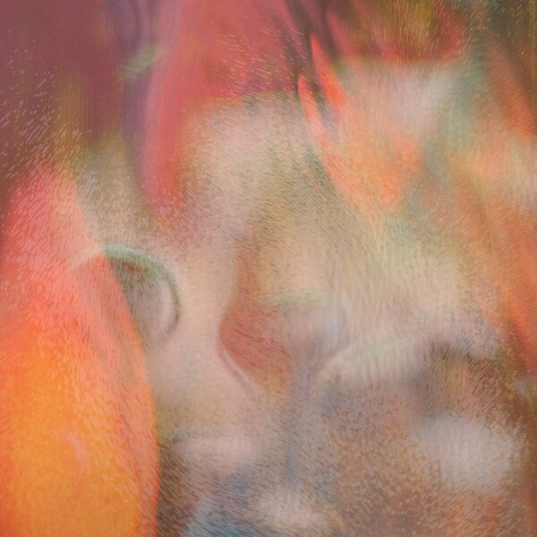 Abstract orange art