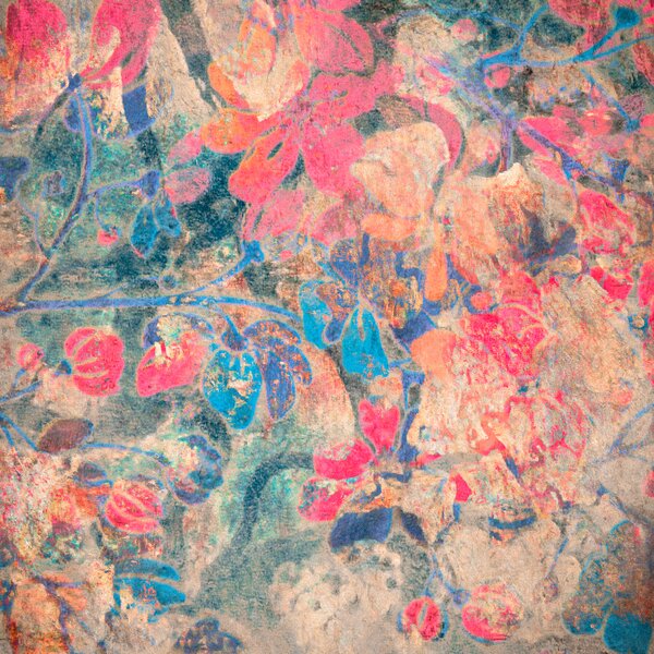 Abstract flowery art