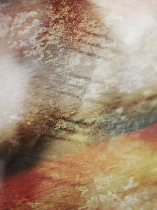Abstract surface textures (patinas)