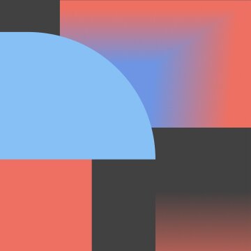 Geometric cover art for LA Sessions