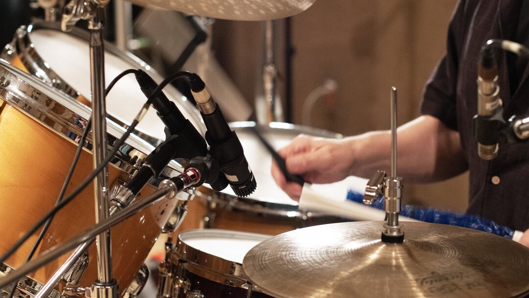 Recording a drumset for LA Sessions sample library