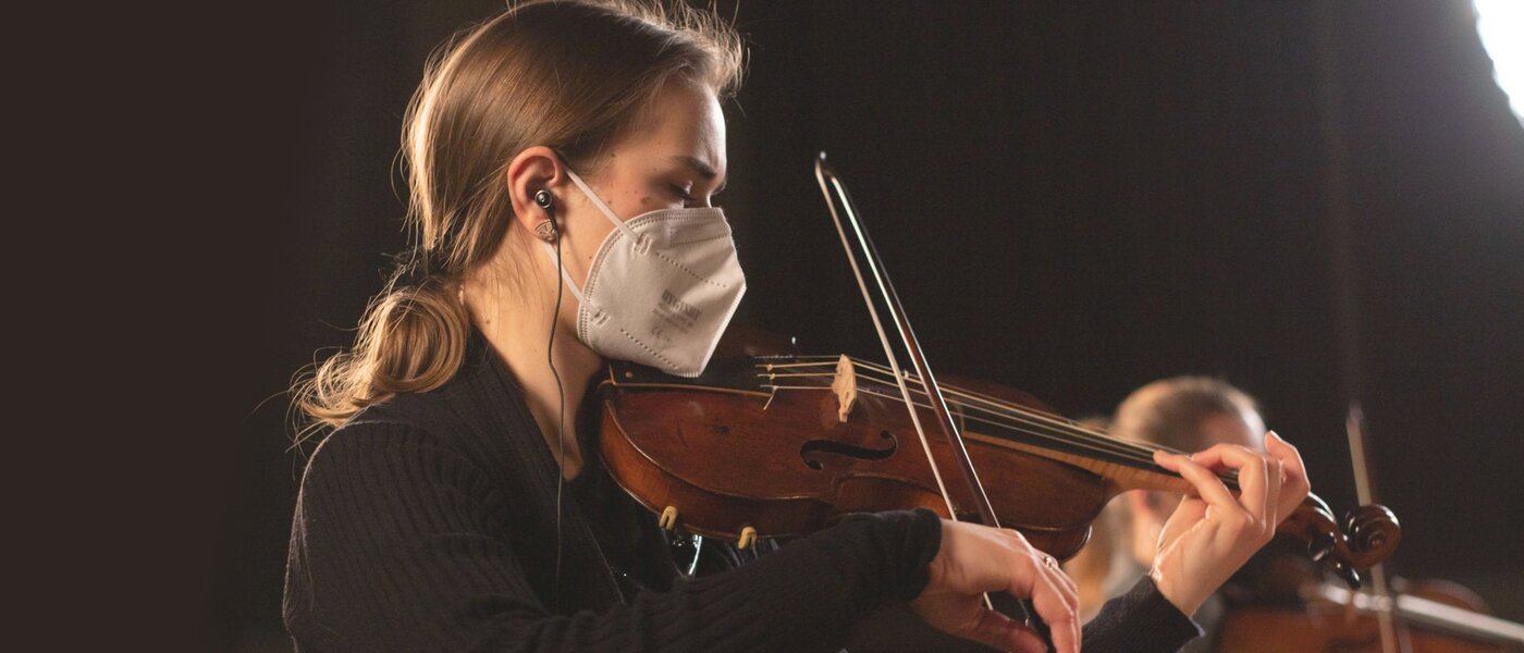 Recording baroque violins