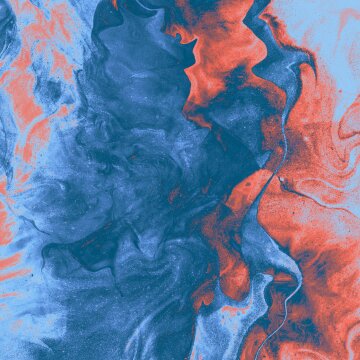 Smoky abstract art