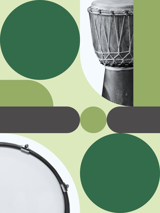 Drums and shapes